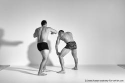 Fighting reference poses of Norbert & Radan